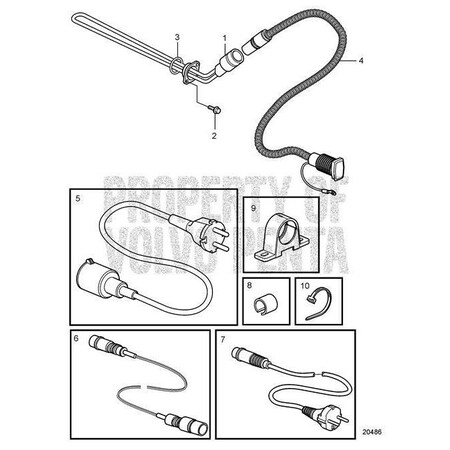 Volvo Penta Engine Heater V2 20460596